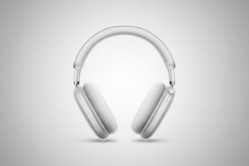 Bluetooth Wireless Over-Ear Headphones with Active Noise Cancelling, Built-In Microphone, 24H Playtime – White