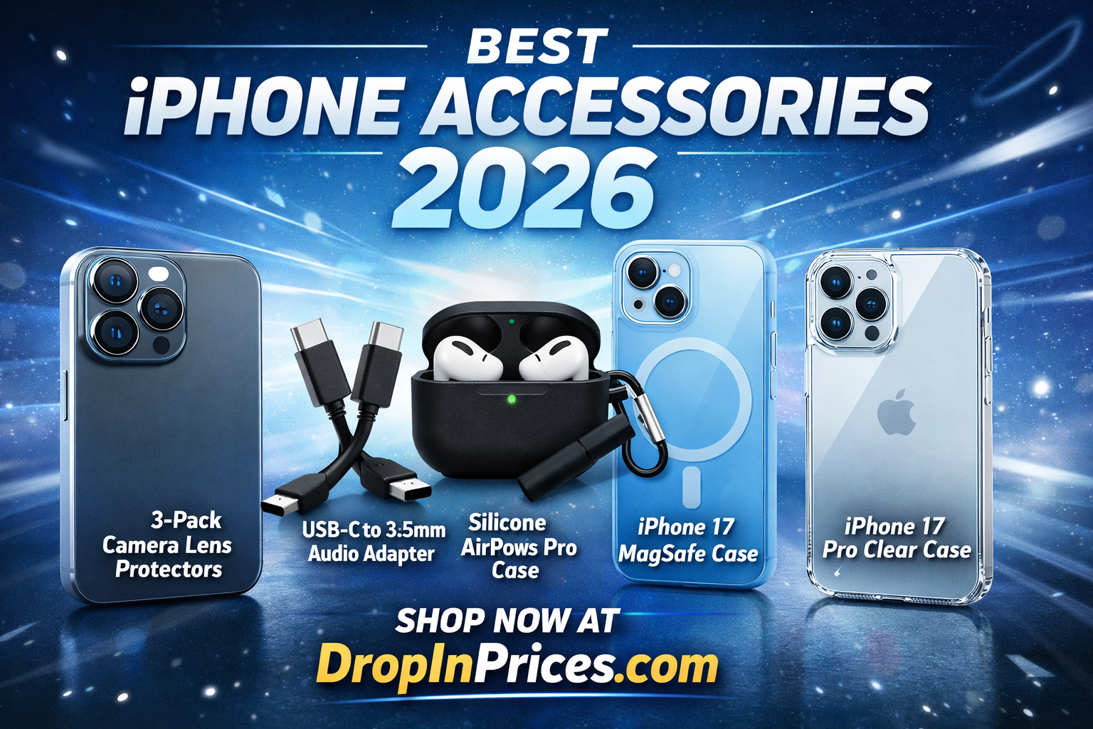Best iPhone Accessories from DropInPrices.com in 2026