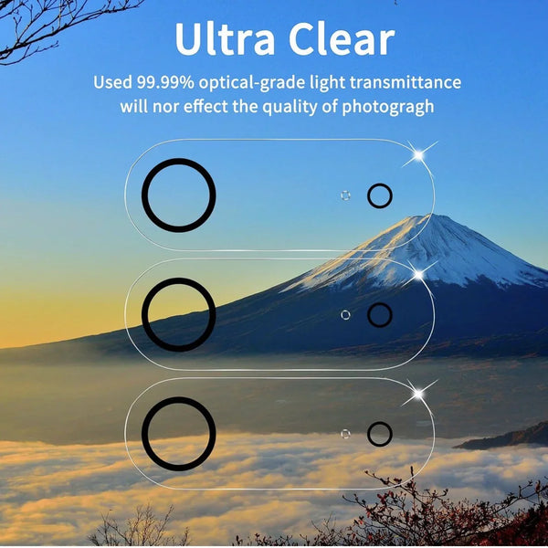 3-Pack Camera Lens Protector for iPhone Air – 9H Tempered Glass