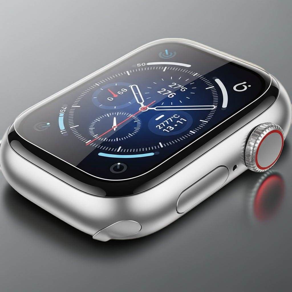 Apple Watch Series 9/8/7 (41mm) TPU Screen Protectors – 7 Pack with Clear Case