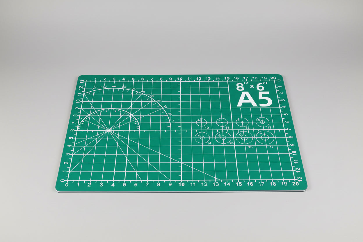 A5 Self-Healing Cutting Mat 8" x 6" – Double-Sided 5-Layer Craft Mat for Sewing, Quilting & DIY Projects
