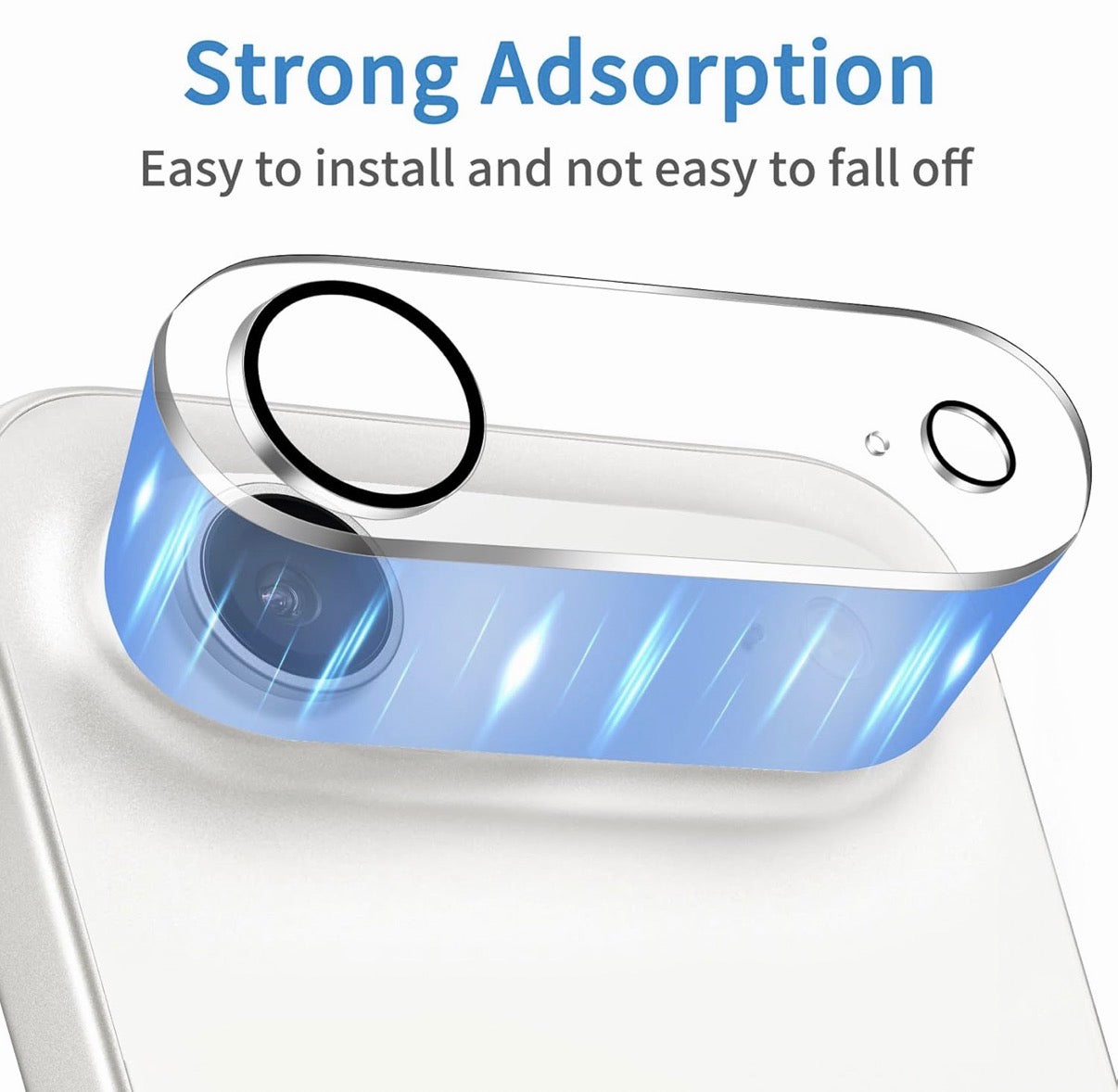 3-Pack Camera Lens Protector for iPhone Air — 9H Tempered Glass, Ultra HD Clarity, Scratch-Resistant, Case-Friendly, Night-Shot Safe