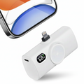 Portable Power Bank with Digital Display for Lightning Port iPhones - Compatible with iPhone 14/13/12 Series