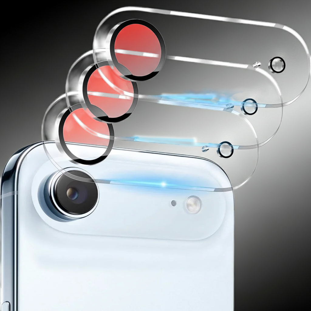 3-Pack Camera Lens Protector for iPhone Air – 9H Tempered Glass
