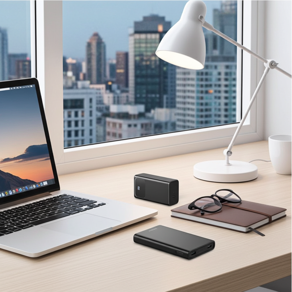 UltraCharge 10000mAh Portable Power Bank – Fast PD USB-C Charger for iPhone & Samsung