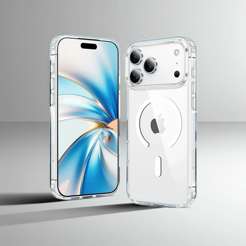iPhone 17 Pro Case – MagSafe Compatible, Shockproof, Crystal Clear