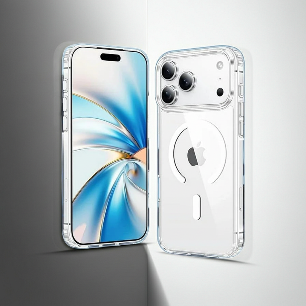 iPhone 17 Pro Case – MagSafe Compatible, Shockproof, Crystal Clear