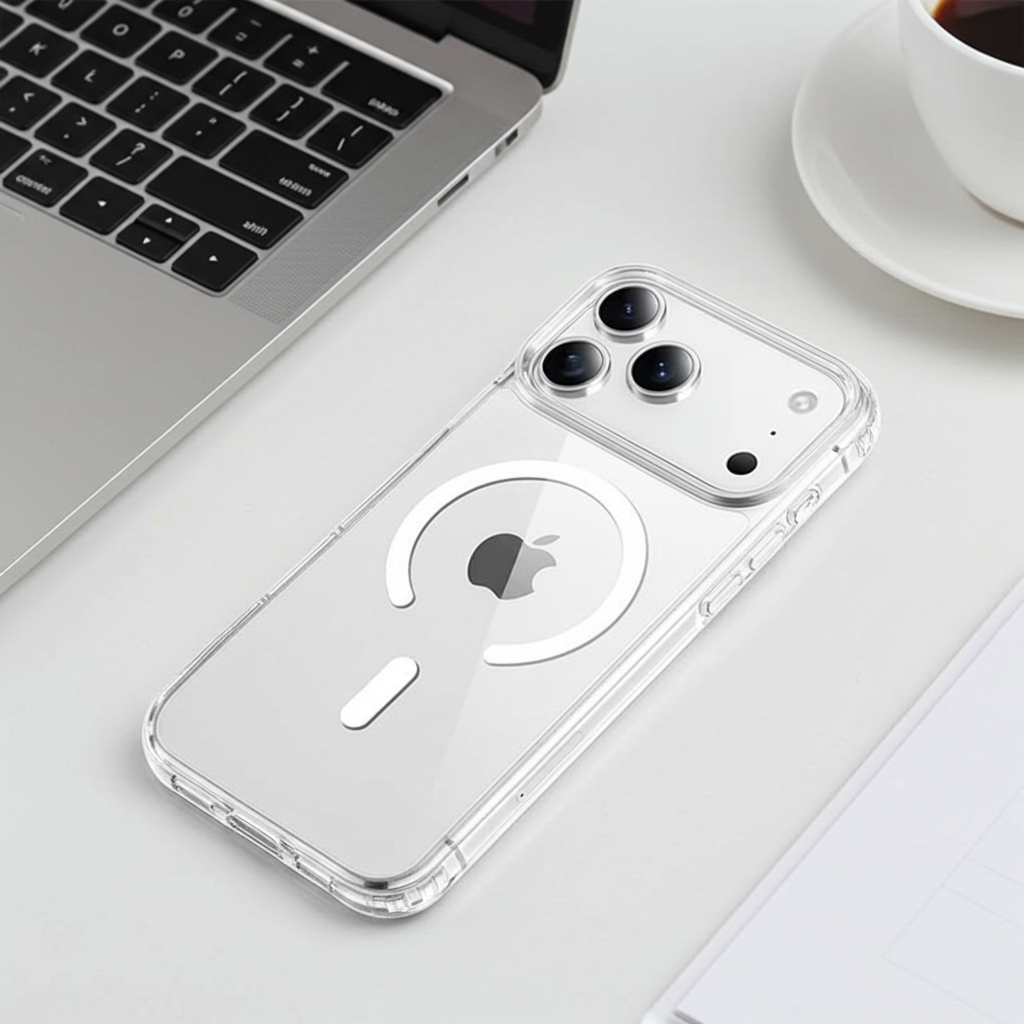 iPhone 17 Pro Case – MagSafe Compatible, Shockproof, Crystal Clear